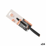 Grntsags skrller kniv MasterChef Sort Slvfarvet 11,5 cm (24 enheder) #1