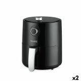 Varmluftsfrituregryde Basic Home Sort 1200 W 2,3 L #1