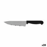 Kkkenkniv Quttin Laser Sort Slvfarvet 28 x 6 x 1,3 cm (28 enheder) #1