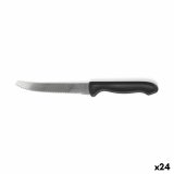 Kdkniv St Cuyfor Sort Slvfarvet 12 cm 6 Dele (24 enheder) #1