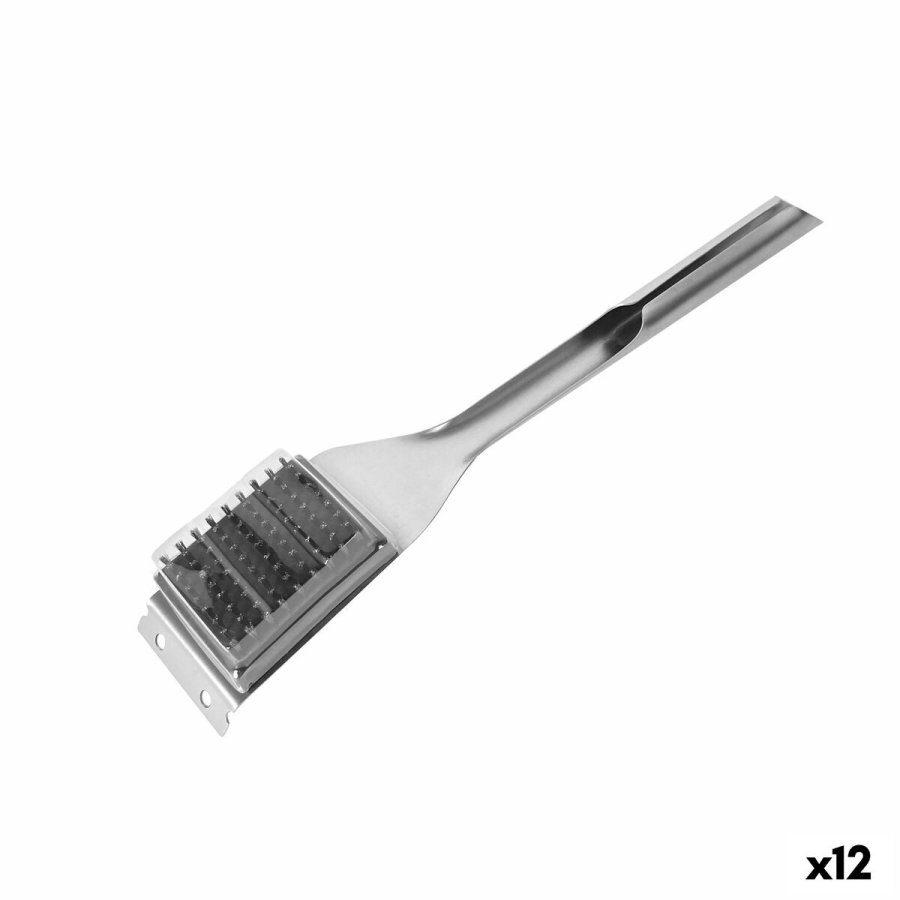 Grill-rensebrste Algon 44 x 6,5 x 4,5 cm Stl (12 enheder) #1