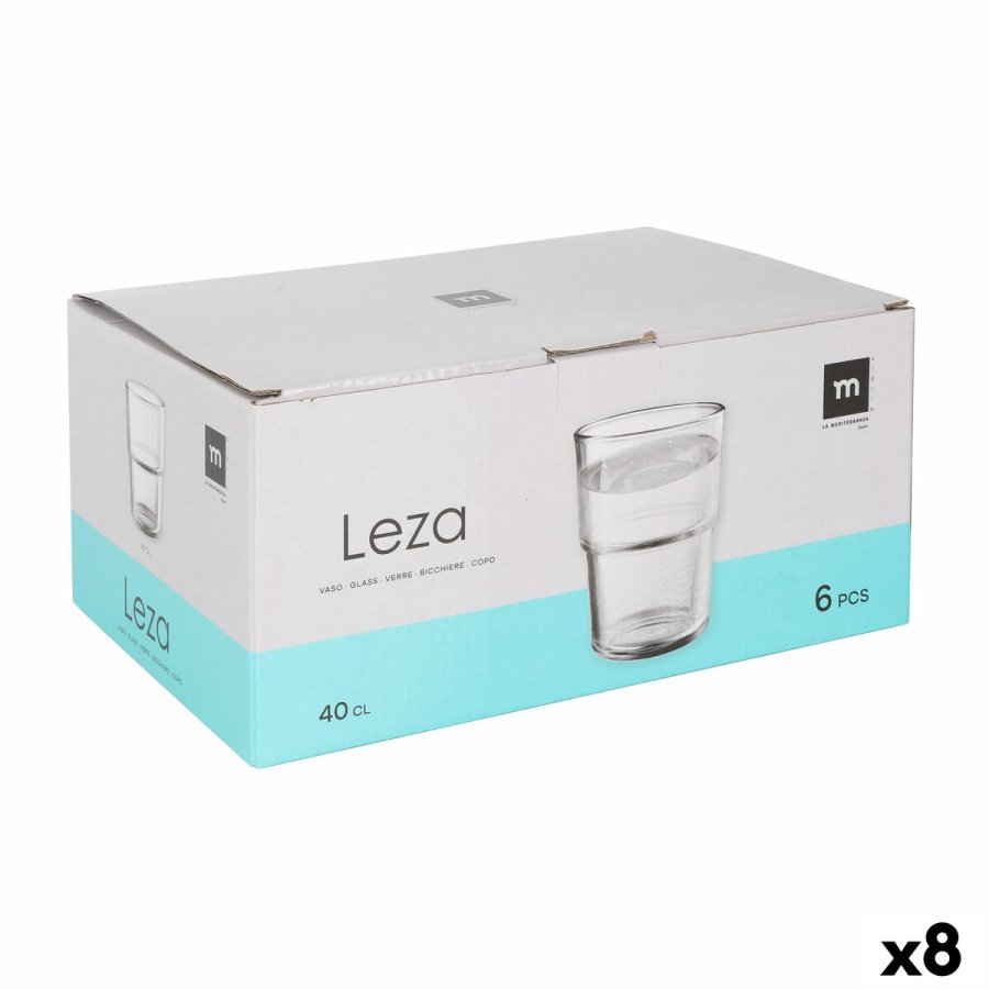 Glass�t La Mediterr�nea Leza 400 ml 6 Dele (8 enheder) #1