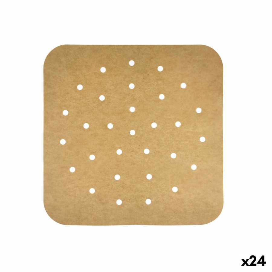 Papir til luftfrituregryde Inde 23 cm (24 enheder) #1