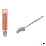 St med skeer Quttin Louvre Slvfarvet 2 mm 20,4 x 3,8 cm 3 Dele (12 enheder) #1