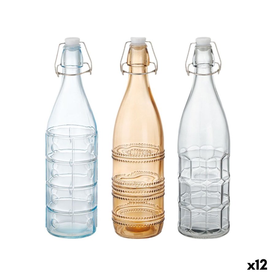 Glasflaske La Mediterr�nea Glas 1 L (12 enheder) #1