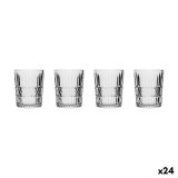 S�t med shots glas La Mediterr�nea Phasai geneve Gennemsigtig Glas 63 ml 4 Dele (24 enheder) #1