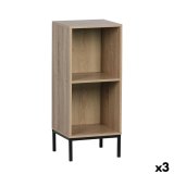 Hylder MobleKit Brun Sort Metal Tr� MDF 30 x 29 x 72 cm (3 enheder) #1