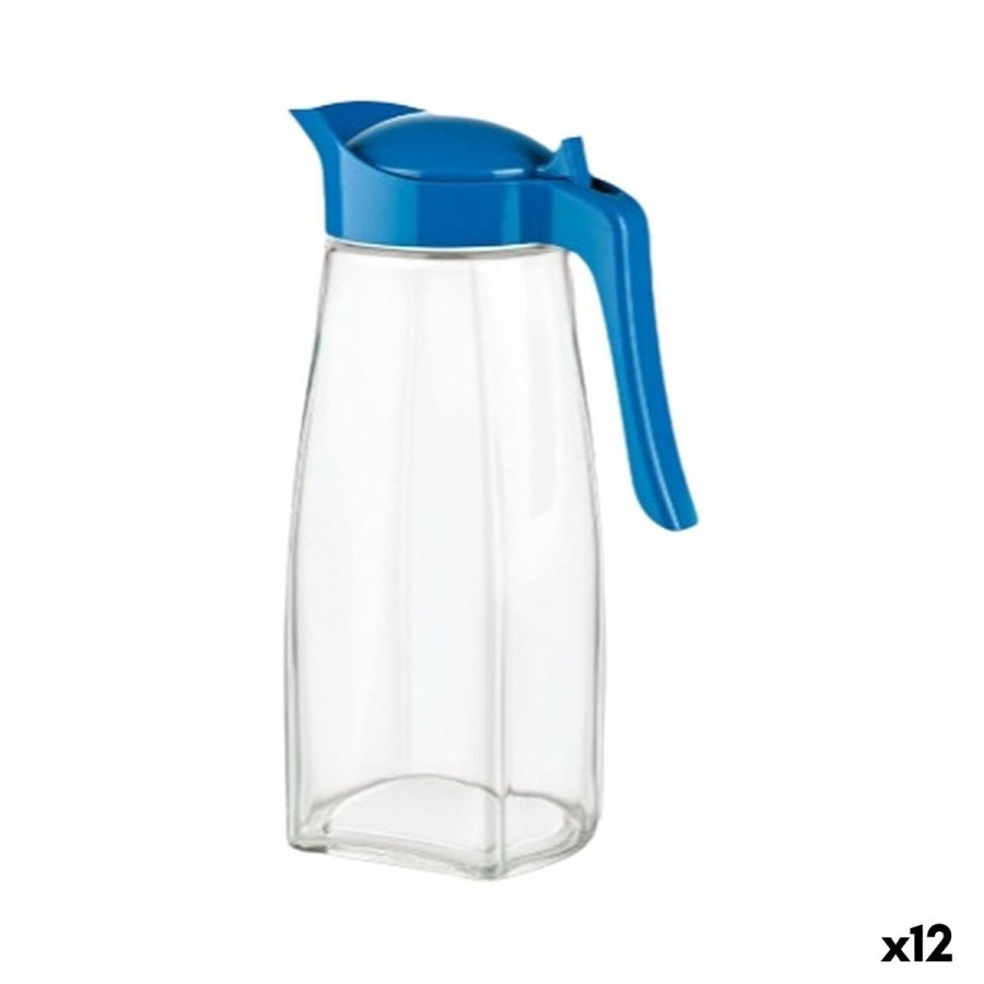 Kande Arcoglass Bl� Gennemsigtig Glas 1,5 L (12 enheder) #1