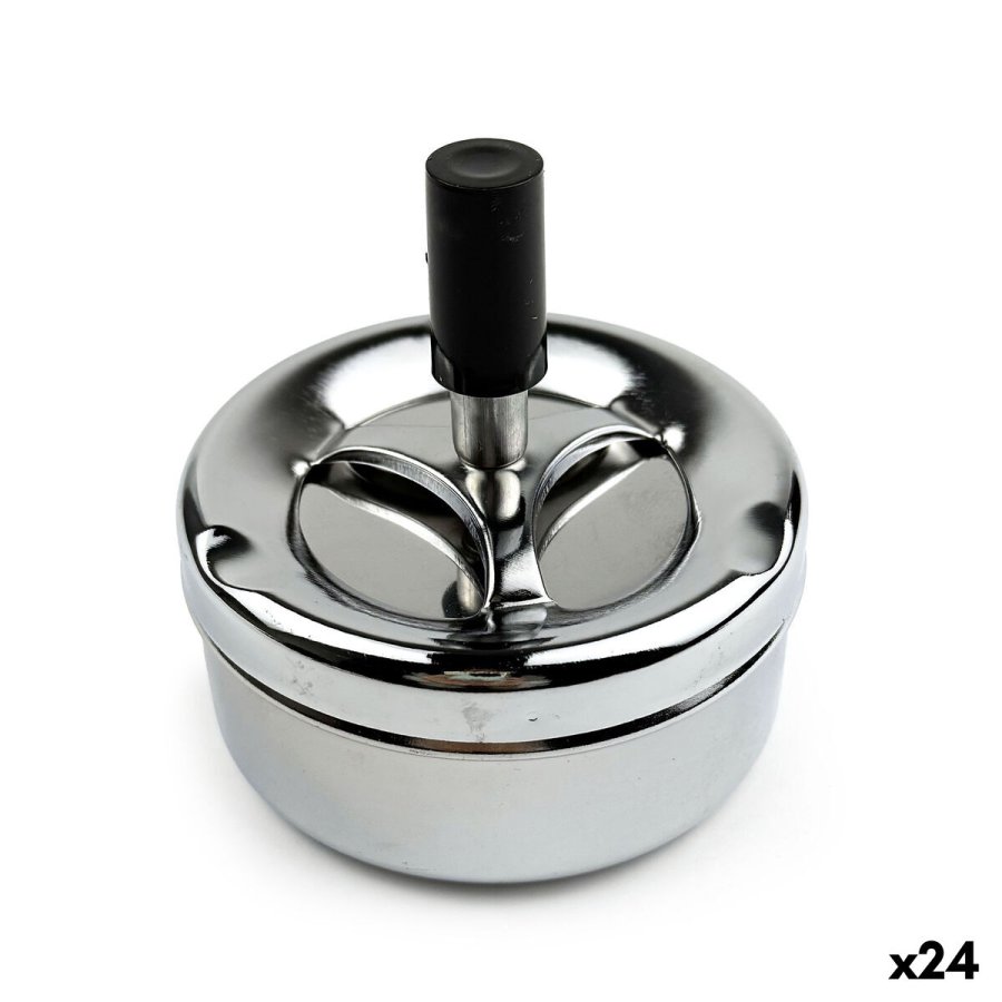 Askeb�ger Confortime S�lvfarvet St�l 9 x 5 cm (24 enheder) #1