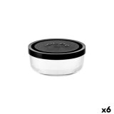 Madkasse Borgonovo Igloo lines Sort Gennemsigtig Glas 2,2 L (6 enheder) #1