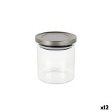 Blik La Mediterr�nea Gennemsigtig S�lvfarvet 600 ml (12 enheder) #1