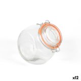 Beholder La Mediterr�nea Orange Gennemsigtig 1 L (12 enheder) #1