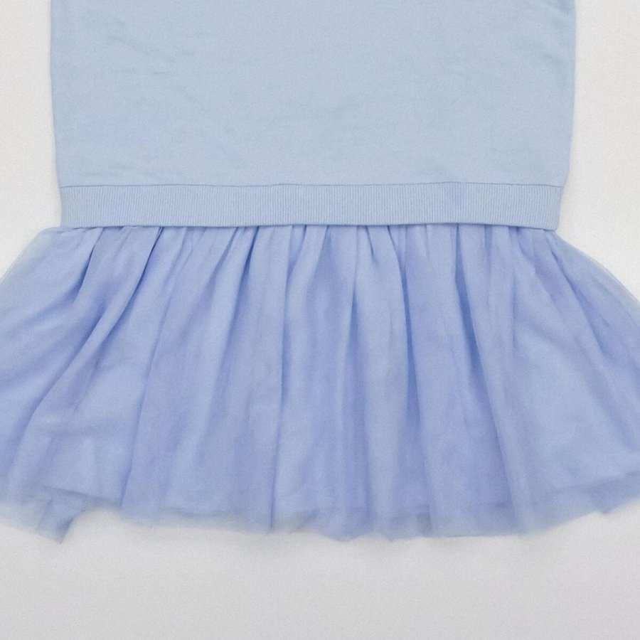 Sweatshirt til B�rn Stitch Lysebl� #5