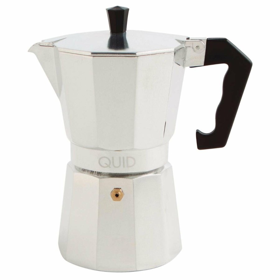 Italiensk Kaffekande Quid Cesena Stl Aluminium Bakelit 6 Kopper (6 enheder) #4