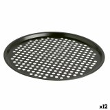 Pizza form Quid Sweet Grey Sort Metal 30 x 0,9 cm (12 enheder) #1