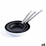 Stegepande Quid Professional Pro-induction Sort Metal Stl  24 cm (6 enheder) #1