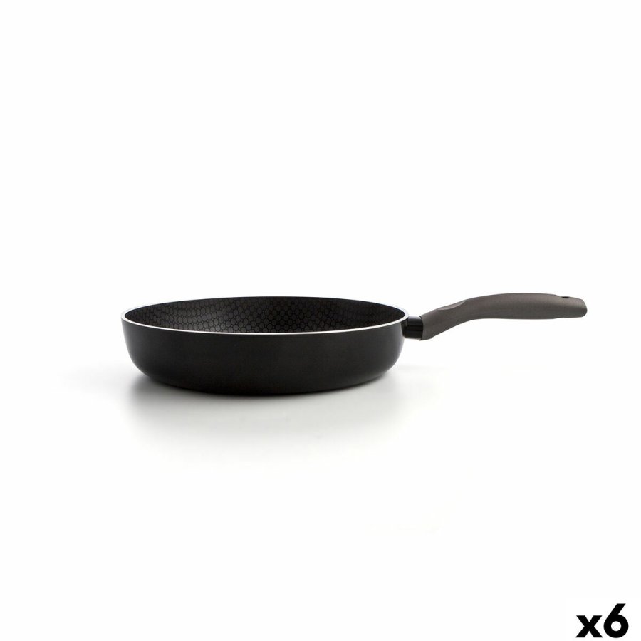 Stegepande Quid Honey Sort Metal  28 cm (6 enheder) #1