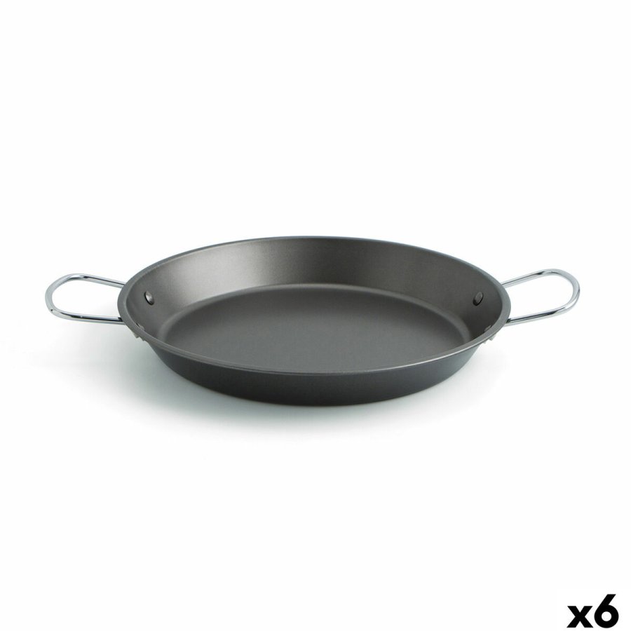 Gryde Quid Senia Sort Metal Stl  32 cm (6 enheder) #1