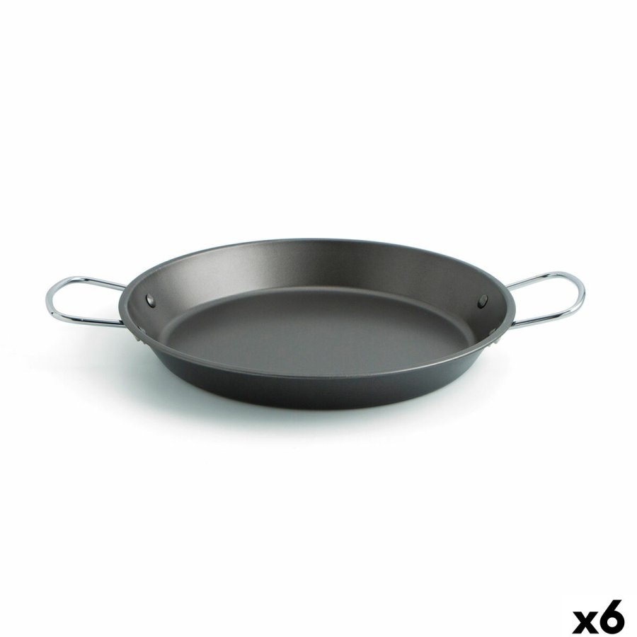 Gryde Quid Senia Sort Metal Stl  34 cm (6 enheder) #1