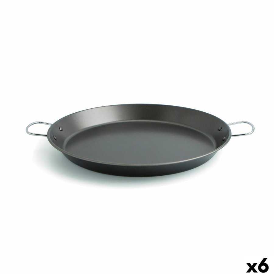 Gryde Quid Senia Sort Metal Stl  38 cm (6 enheder) #1