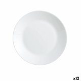 Desserttallerken Luminarc Zelie Hvid Glas  18 cm (12 enheder) #1