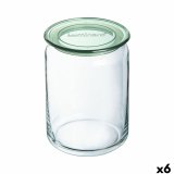 Beholder Luminarc Pure Jar Grn Glas 1 L (6 enheder) #1