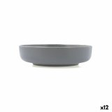 Dyb tallerken Quid Duna Gr� Keramik 18,5 x 5,3 cm (12 enheder) #1