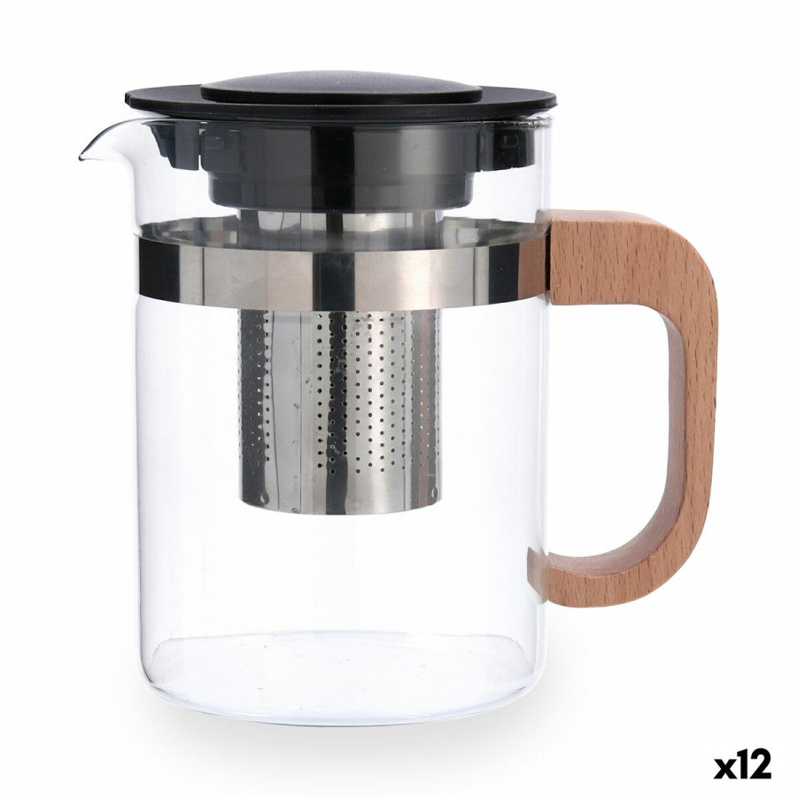 Tekande Quid Tubin Gennemsigtig Glas 800 ml (12 enheder) #1