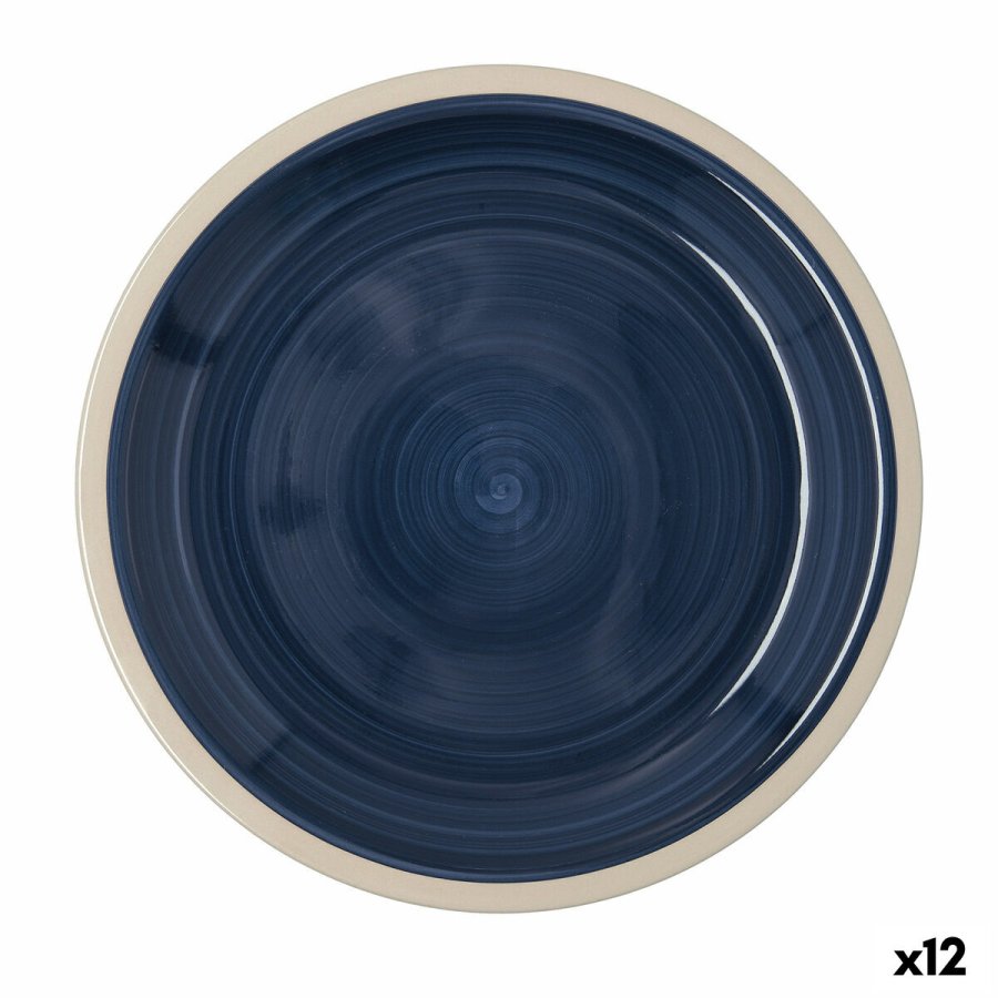 Flad Plade Quid Baltic Beige Keramik � 27 cm (12 enheder) #1