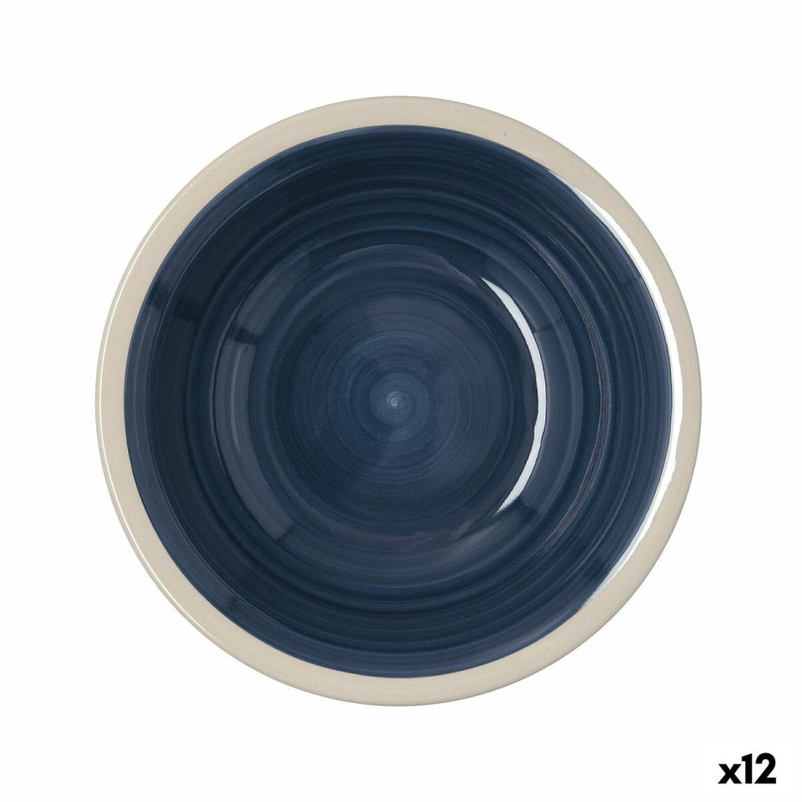 Dyb tallerken Quid Baltic Beige Keramik � 21,5 cm (12 enheder) #1