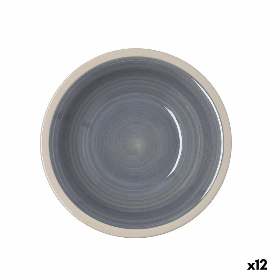 Dyb tallerken Quid Baltic Beige Keramik � 21,5 cm (12 enheder) #1