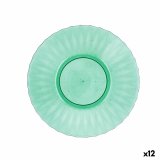 Flad Plade Quid Iris Gr�n Plastik � 19 cm (12 enheder) #1
