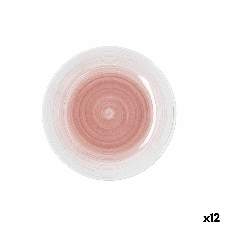 Desserttallerken Quid Velvet Pink Keramik � 19 cm (12 enheder) #1