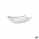 Snack bakke Quid Select Vidrio Gennemsigtig 12,5 x 9 x 3,5 cm (12 enheder) #1