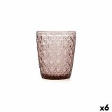 Glas Bidasoa Agata Pink Glas 300 ml (6 enheder) #1