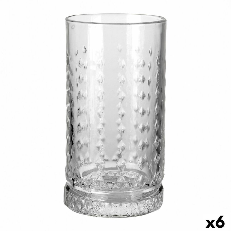 Glas Quid Style Gennemsigtig Glas 460 ml (6 enheder) #1