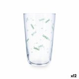Vandglas Quid Velvet Gr�n Glas 400 ml (12 enheder) #1