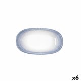 Snack bakke Bidasoa Lea Hydrozero Hvid 19 x 11 cm (6 enheder) #1