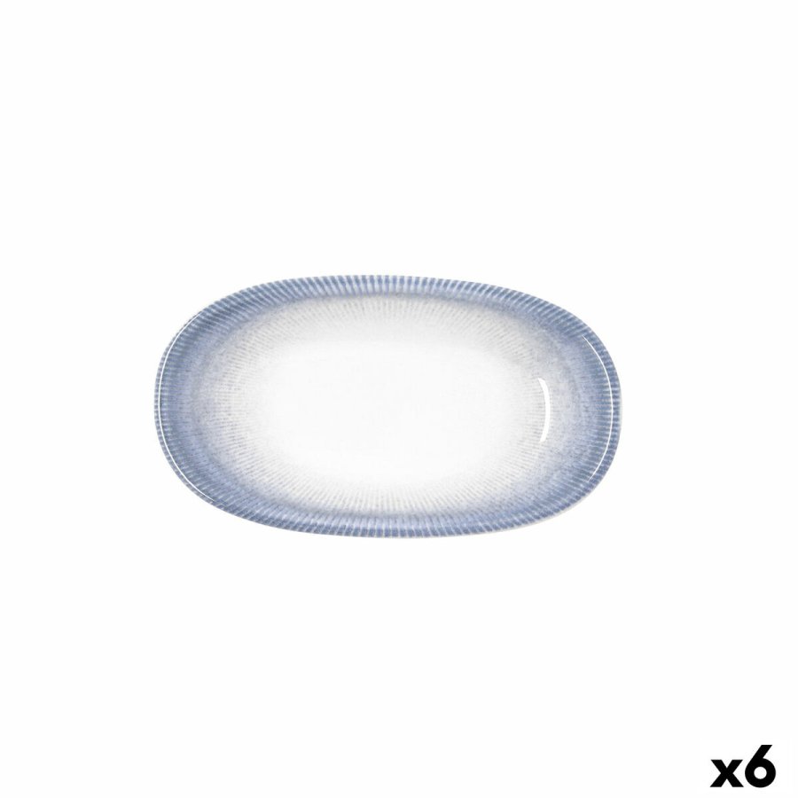 Snack bakke Bidasoa Lea Hydrozero Hvid 19 x 11 cm (6 enheder) #1