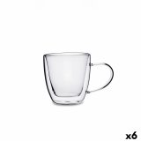 Te- og kaffekop Quid Serenia Gennemsigtig Glas 150 ml (6 enheder) #1