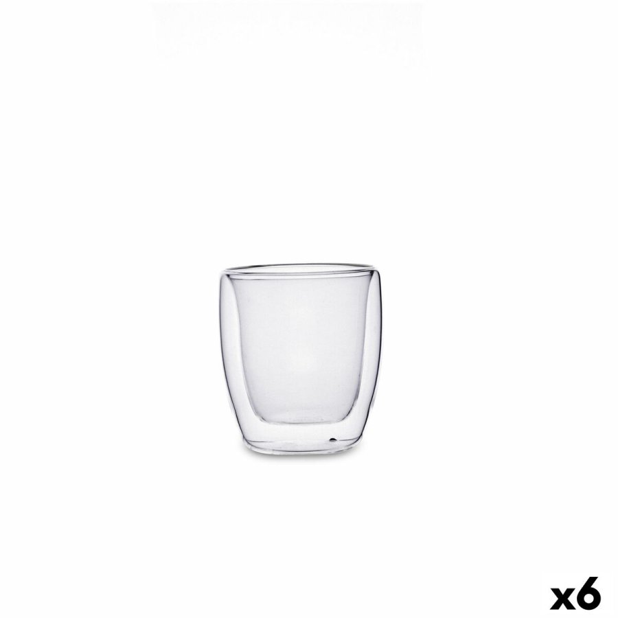 Glas Quid Serenia Gennemsigtig Glas 80 ml (6 enheder) #1
