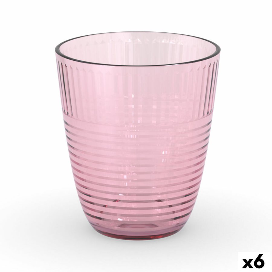 Vandglas Luminarc Concepto Pink Glas 310 ml (6 enheder) #1