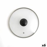 Grydel�g Quid Renova Gennemsigtig Glas � 28 cm (6 enheder) #1