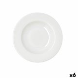 Dyb tallerken Bidasoa Serenity Hydrozero Hvid Keramik � 23 cm (6 enheder) #1