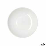 Dyb tallerken Bidasoa Harmony Hydrozero Hvid Keramik � 23 cm (6 enheder) #1