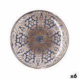 Flad Plade Bidasoa Deneb Hydrozero Brun Keramik � 27 cm (6 enheder) #1