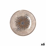 Dyb tallerken Bidasoa Deneb Hydrozero Brun Keramik � 20 cm (6 enheder) #1