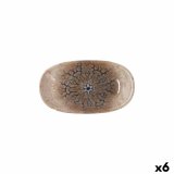 Snack bakke Bidasoa Deneb Hydrozero Brun 19 x 11 cm (6 enheder) #1