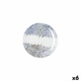 Tallerken Bidasoa Polaris Hydrozero Beige Keramik � 15 cm Br�d (6 enheder) #1