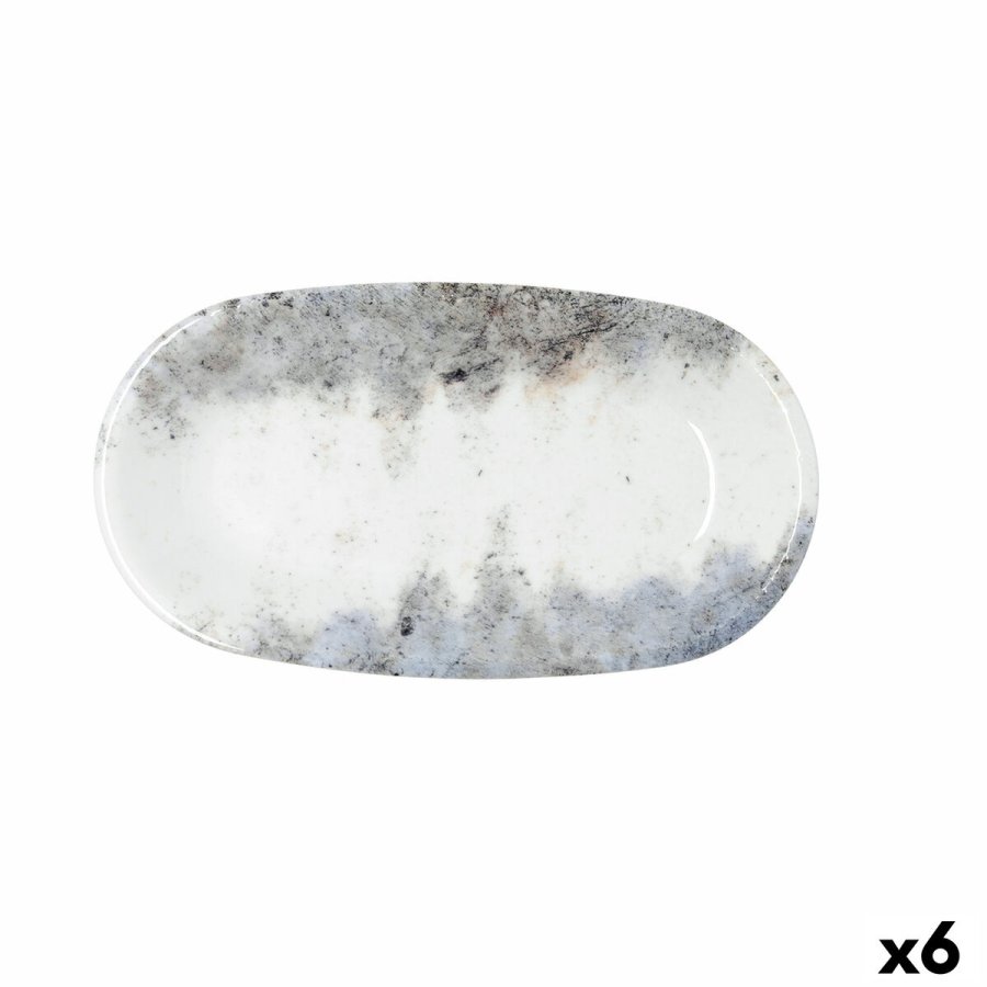 Snack bakke Bidasoa Polaris Hydrozero Beige 26 x 14,5 cm (6 enheder) #1